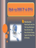 silde dịch vụ dhcp và dns