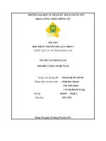 TÌM HIỂU CÔNG NGHỆ WIFI