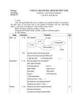 giáo án tiếng anh 8 hay từ unit 11đến 16