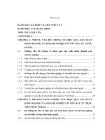 nghiên cứu thống kê hiệu quả sản xuất kinh doanh của các doanh nghiệp có vốn đầu tư trực tiếp nước ngoài ở việt nam giai đoạn 2000 - 2008