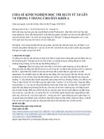 CHIA sẻ KINH NGHIỆM học THI IELTS từ 5 0 lên 7 0 trong 5 tháng