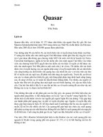 tài liệu về Quasar vật lý