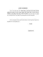 hoàn thiện cơ chế quản lý tài chính ở doanh nghiệp liên doanh với nước ngoài ngành viễn thông