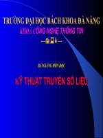 silde bài giảng  kỹ  thuật  truyền số liệu