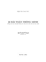 Câu đố toán học hay phát triển tu duy có đáp án