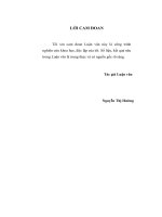 Quản lý thực hiện dự án giáo dục đại học 2 ở trường đại học vinh