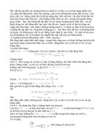 Bài viết đề cập đến các chứng minh các định lý cơ bản và cơ sở áp dụng nhiều cho các phần bất đẳng thức