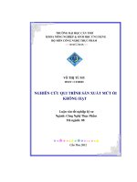 Nghiên cứu qui trình sản xuất mứt ổi không hạt