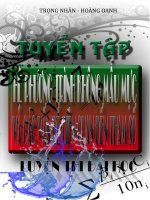 Hệ phương trình có cách giải không mẫu mực