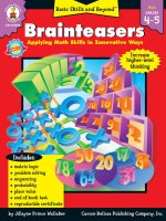 brainteasers math grades 4-5