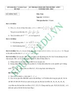 Tuyển tập đề thi HSG toán lớp 9 cấp thành phố