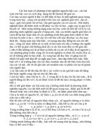 Các bài toán về phương trình nghiệm nguyên bậc cao