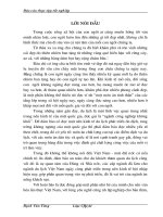 Nghiệp vụ chế biến tại Nhà hàng Peper Ronis Xtra