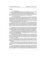 Đề tài công nghệ chế biến đường glucose