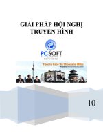 giải pháp hội nghị truyền hình