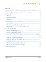 Đồ án chuyên ngành truyền động điện