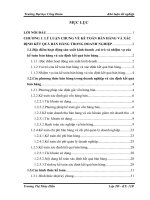 Hoàn thiện Kế toán bán hàng và xác định kết quả tiêu thụ trong doanh nghiệp Công ty TNHH Hỗ Trợ Phân Phối Tổng Hợp