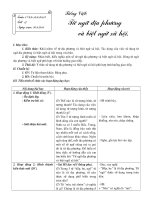 Giáo án văn 8 chuẩn kiến thức tuần 5-6