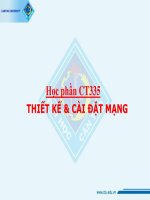 Thiết kế và cài đặt mạng máy tính