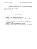 bao cao thực tập Tìm hiểu Computing Cloud