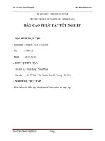 Luận văn tốt nghiệp Bố trí khu chế biến Nhà hàng PotsnPans