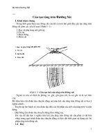 cấu tạo kết cấu tầng trên đường sắt