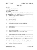 Hoàn thiện kế toán chi phí sản xuất và tính giá thành sản phẩm xây lắp tại Công ty xây dựng 123 – Tổng công ty xây dựng công trình giao thông 1 (CIENCO 1)