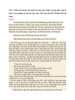 đề cương môn tổ chức bộ máy nhà nước