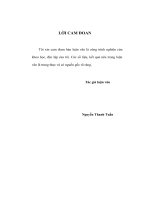 nâng cao chất lượng kiểm toán nội bộ tại ngân hàng tmcp công thương việt nam chi nhánh tiên sơn