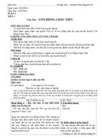 giáo án ngữ văn 6 cực kỳ chi tiết theo chương trình chuẩn in dùng luôn