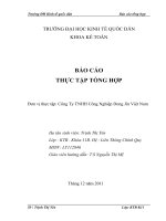 Tổ chức bộ máy kế toán và hệ thống kế toán tại Công ty TNHH Công Nghiệp Dong Jin Việt Nam.