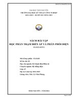 bài giảng trạm biến áp và phân phối điện