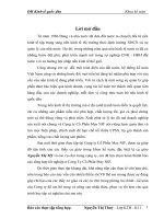 báo cáo thực tập tốt nghiệp Tổ chức bộ máy kế toán và hệ thống kế toán tại Công ty cổ phần May NIF