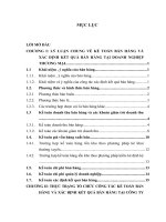 Kế toán bán hàng và xác định kết quả bán hàng tại công ty Thiết bị an toàn Thăng Long.