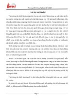 CÔNG cụ tài CHÍNH TRÊN THỊ TRƯỜNG