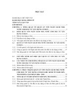 tăng cường quản lý vốn ngân sách nhà nước cho đầu tư xây dựng cơ bản khu kinh tế nghi sơn, thanh hóa