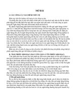 CÔNG cụ TRÊN THỊ TRƯỜNG vốn