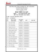 TÌM HIỂU về dầu NHỜN