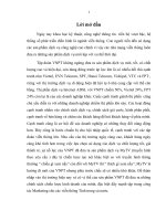 báo cáo thực tập marketing My TV