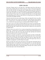 báo cáo thực tập biện pháp thi công sàn dự ứng lực