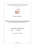 NGHIÊN CỨU KHẢ NĂNG ỨNG DỤNG CỦA HỆ MẬT TRÊN BÀI  TOÁN LOGARIT RỜI RẠC TRONG CHỮ KÝ SỐ