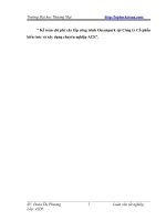 Báo cáo thực tập kế toán chi phí xây lấp công trình Oceanpark