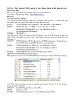 Đồ án xây dựng cơ sở dữ liệu quản lí hoạt động kinh doanh của một siêu thị