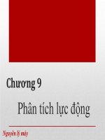 Chương 9 phân tích lực động