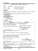 Giáo án lớp 3 (hay)   tuần 3