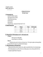 Kế hoạch giảng dạy ngữ văn 7