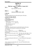 Giáo án lớp 3 (hay)   tuần 17