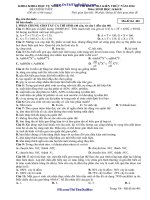 đề thi thử đại học môn sinh đề 2