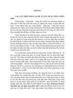 Đề án xây dựng nông thôn mới cấp xã