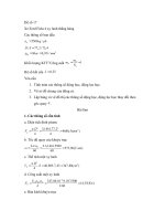 đồ án môn học tính toán kết cấu động cơ ôtô